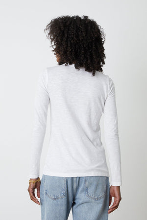 LIZZIE ORIGINAL SLUB LONG SLEEVE TEE - Velvet Staging 2.0