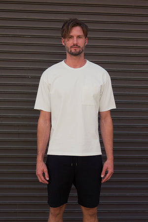 LOGAN POCKET TEE - Velvet Staging 2.0