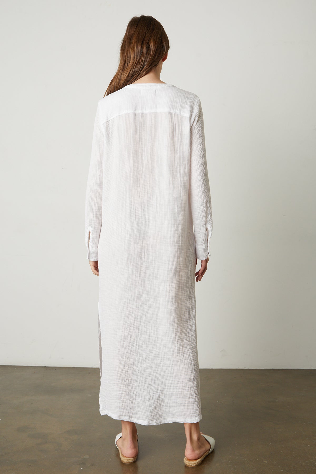 LORRAINE COTTON GAUZE CAFTAN DRESS - Velvet Staging 2.0-26916231807172