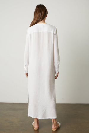 LORRAINE COTTON GAUZE CAFTAN DRESS - Velvet Staging 2.0