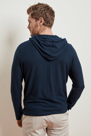 LOUDON COZY HEATHER JERSEY ZIP HOODIE - Velvet Staging 2.0