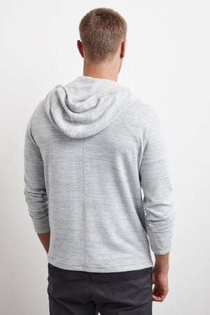 LOUDON COZY HEATHER JERSEY ZIP HOODIE - Velvet Staging 2.0