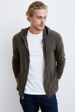 LOUDON ZIP HOODIE - Velvet Staging 2.0