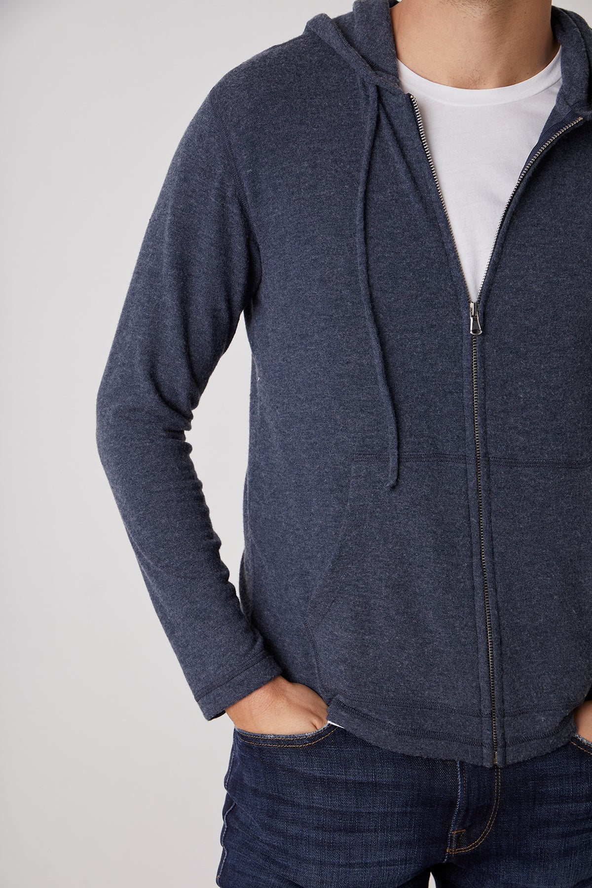 LOUDON ZIP HOODIE - Velvet Staging 2.0