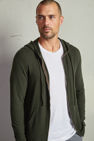 LOUDON ZIP HOODIE - Velvet Staging 2.0