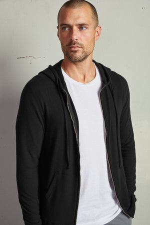 LOUDON ZIP HOODIE - Velvet Staging 2.0