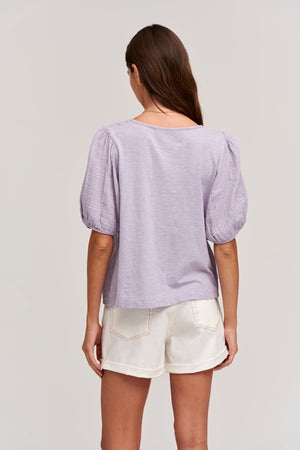 LOUISA PUFF SLEEVE TOP - Velvet Staging 2.0