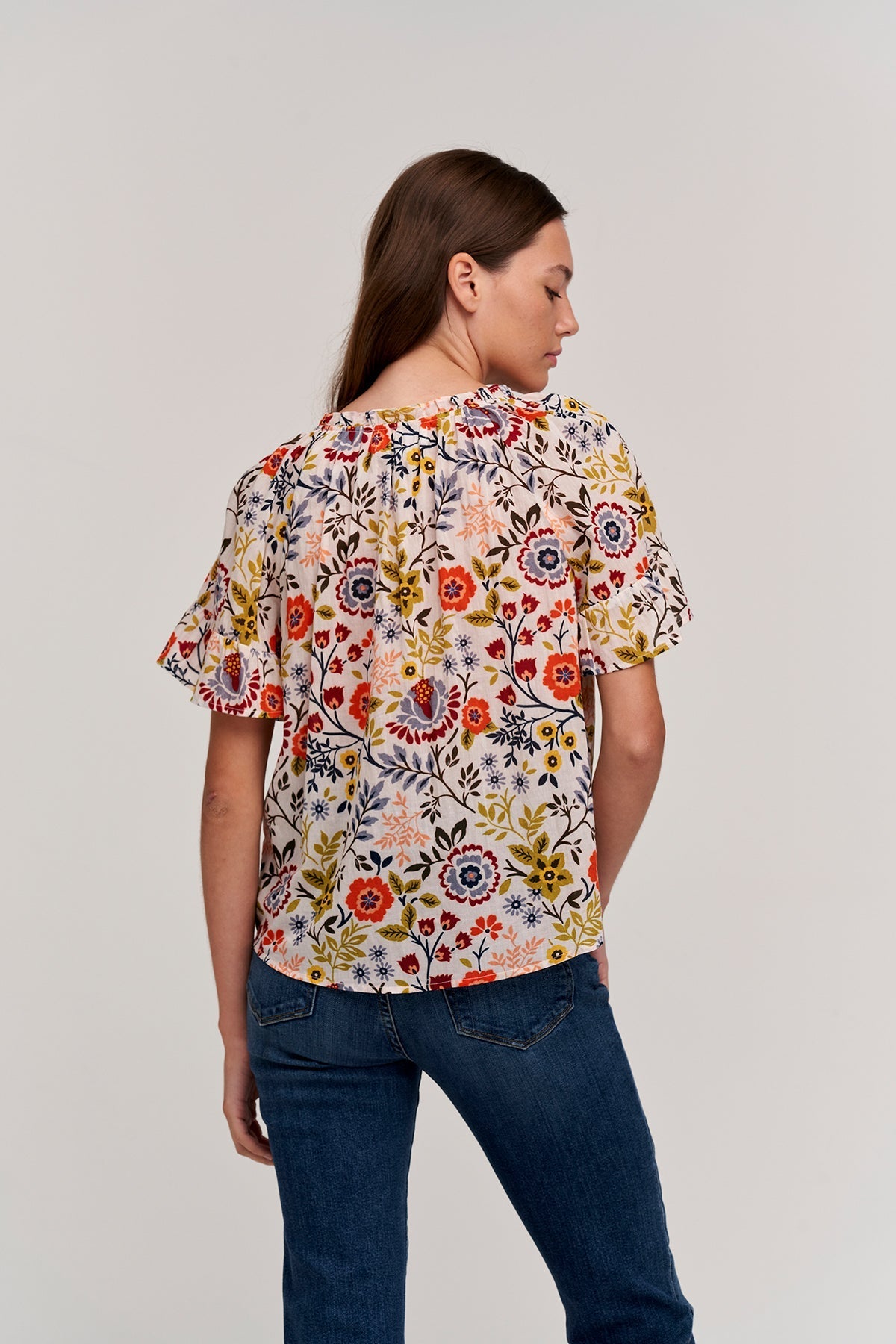 LUCY PRINTED TOP - Velvet Staging 2.0