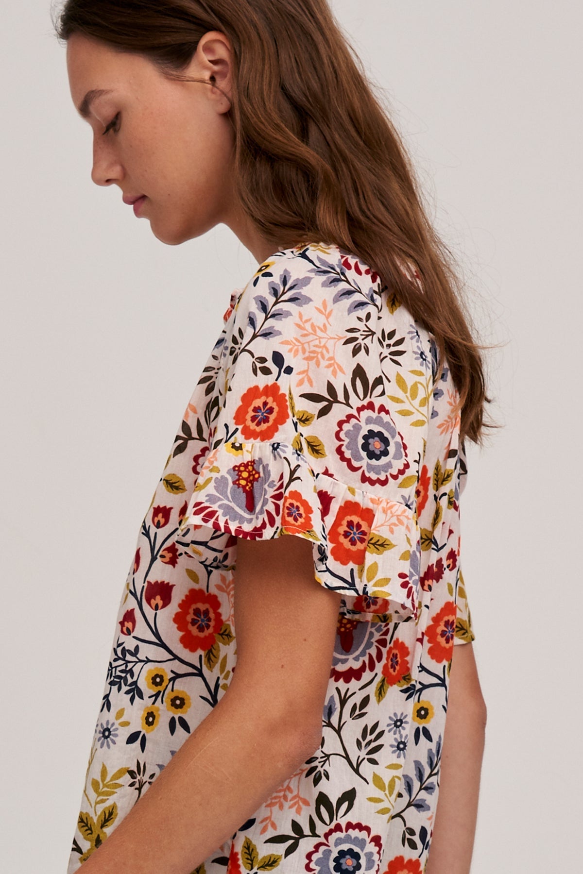 LUCY PRINTED TOP - Velvet Staging 2.0-26916234854596