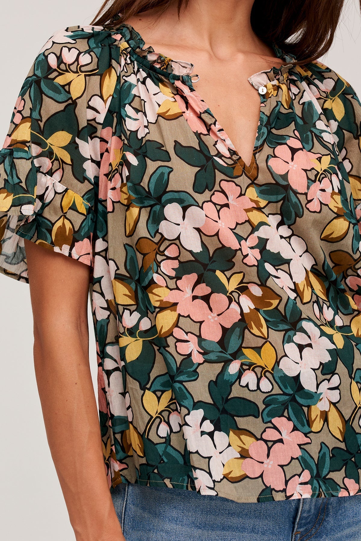 LUCY PRINTED TOP - Velvet Staging 2.0