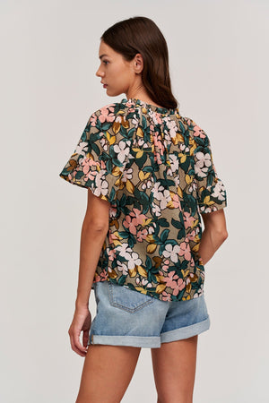 LUCY PRINTED TOP - Velvet Staging 2.0