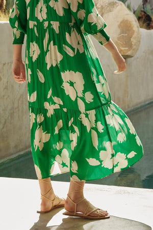 LUELLA PRINTED TIER DRESS - Velvet Staging 2.0