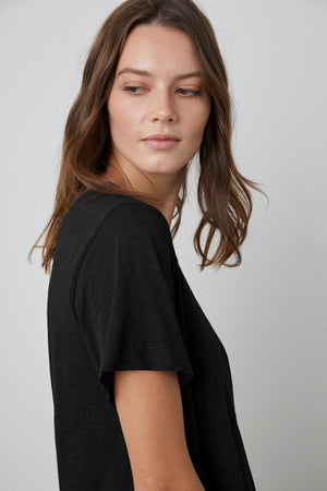 LULA COTTON SLUB SWING TEE - Velvet Staging 2.0