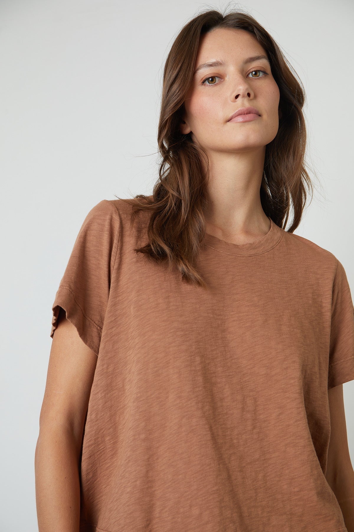 LULA COTTON SLUB SWING TEE - Velvet Staging 2.0