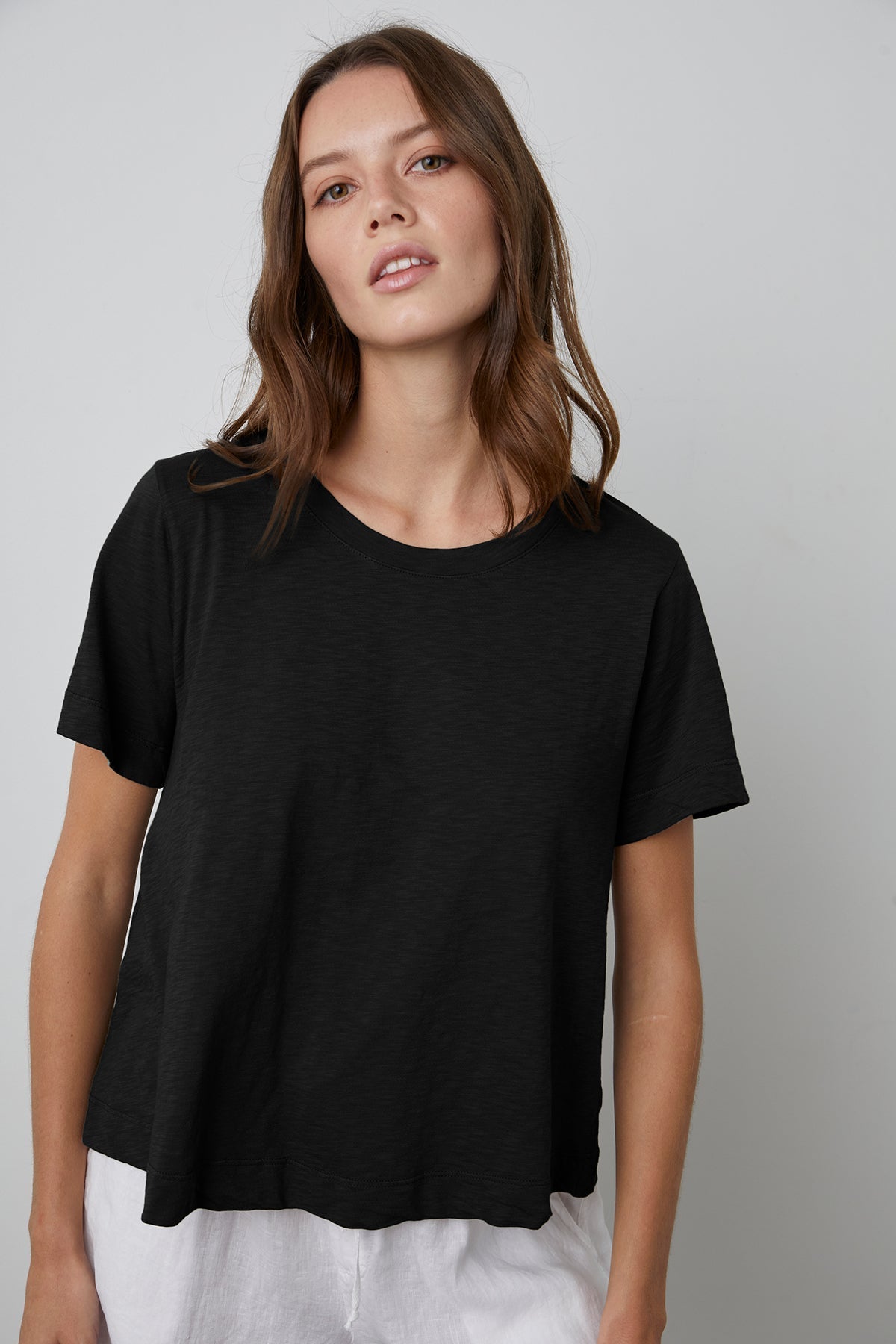 LULA COTTON SLUB SWING TEE - Velvet Staging 2.0