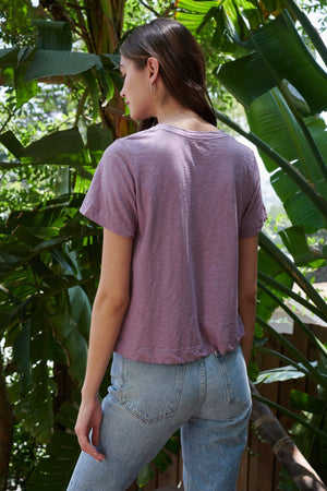 LULA COTTON SLUB SWING TEE - Velvet Staging 2.0