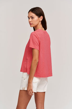 LULA COTTON SLUB SWING TEE - Velvet Staging 2.0