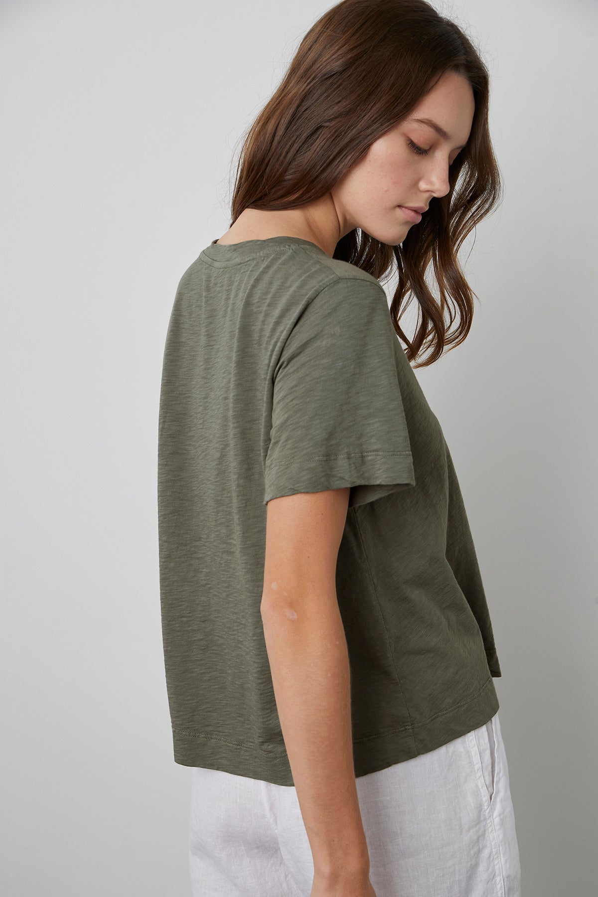 LULA COTTON SLUB SWING TEE - Velvet Staging 2.0