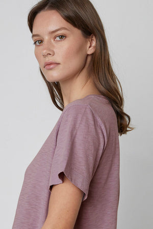LULA COTTON SLUB SWING TEE - Velvet Staging 2.0