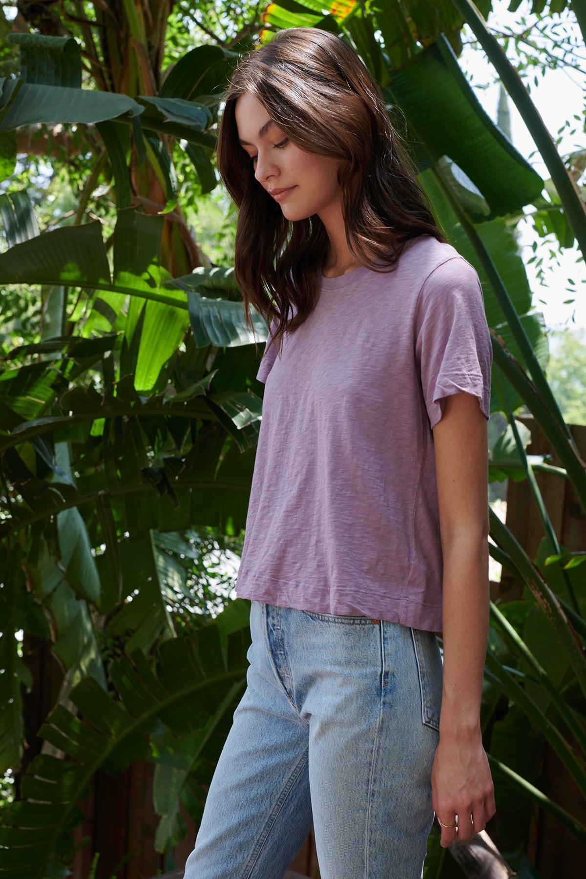 LULA COTTON SLUB SWING TEE - Velvet Staging 2.0-26916239835332