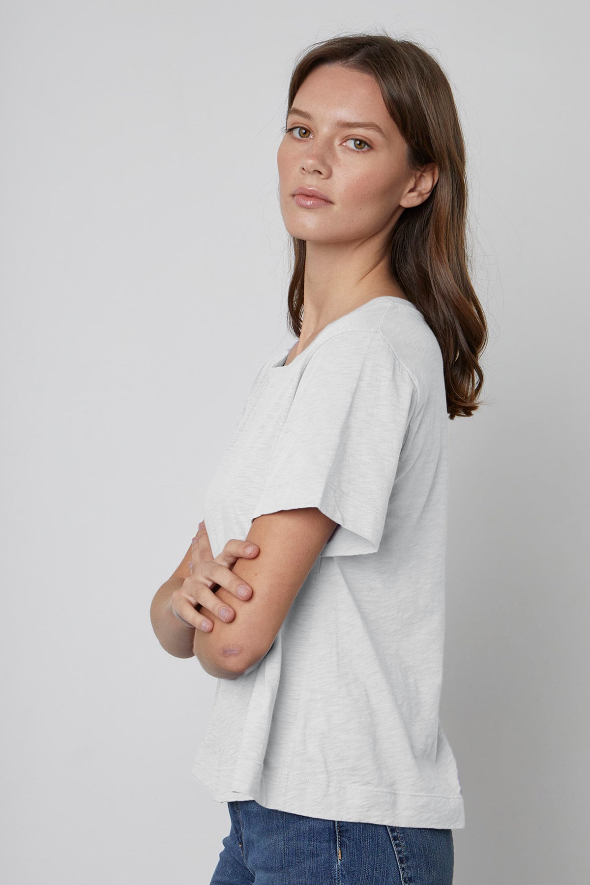 LULA COTTON SLUB SWING TEE - Velvet Staging 2.0-26916240392388
