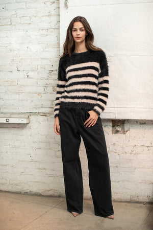 LULU STRIPED SWEATER - Velvet Staging 2.0