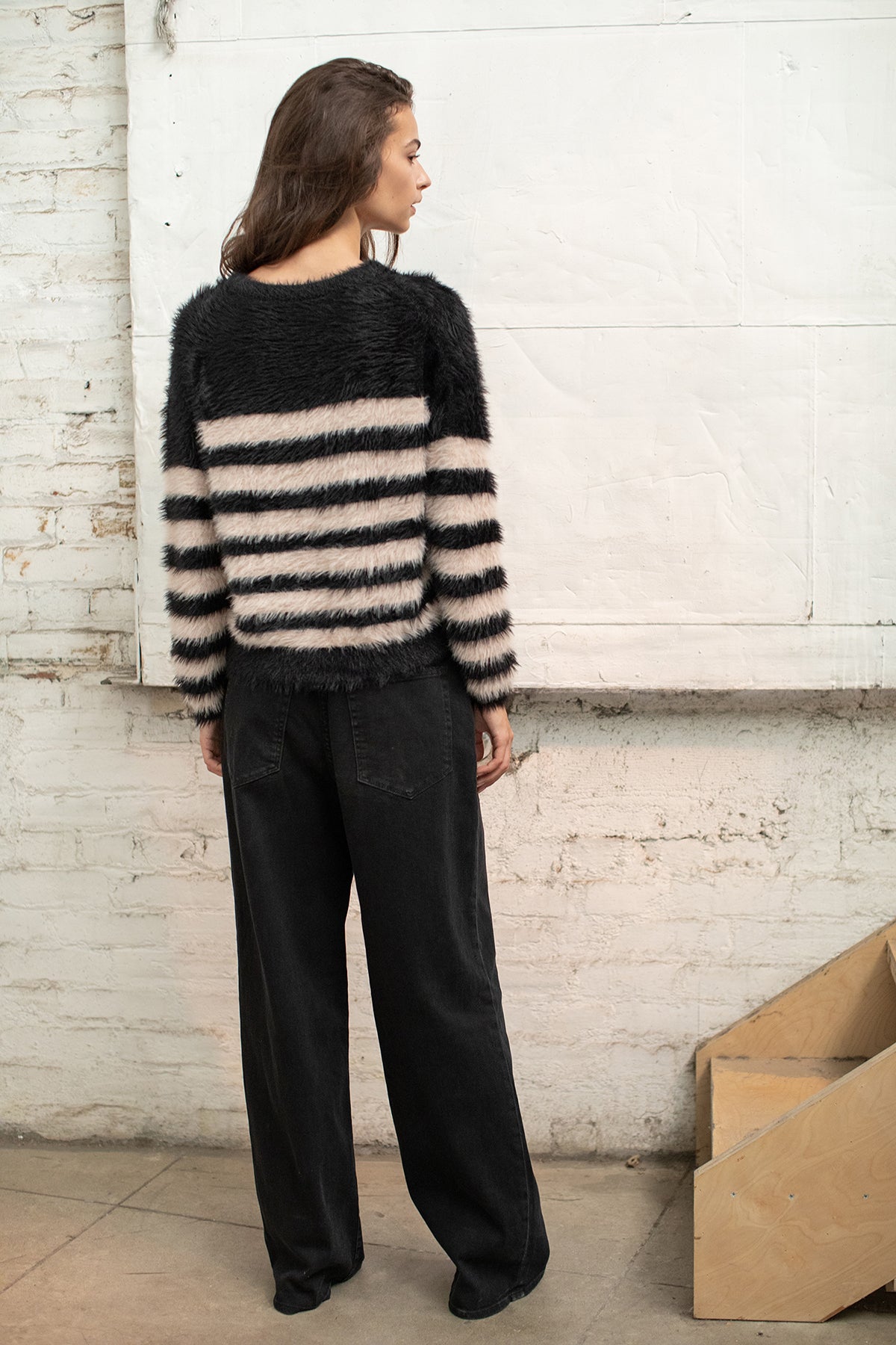 LULU STRIPED SWEATER - Velvet Staging 2.0-26916237508804