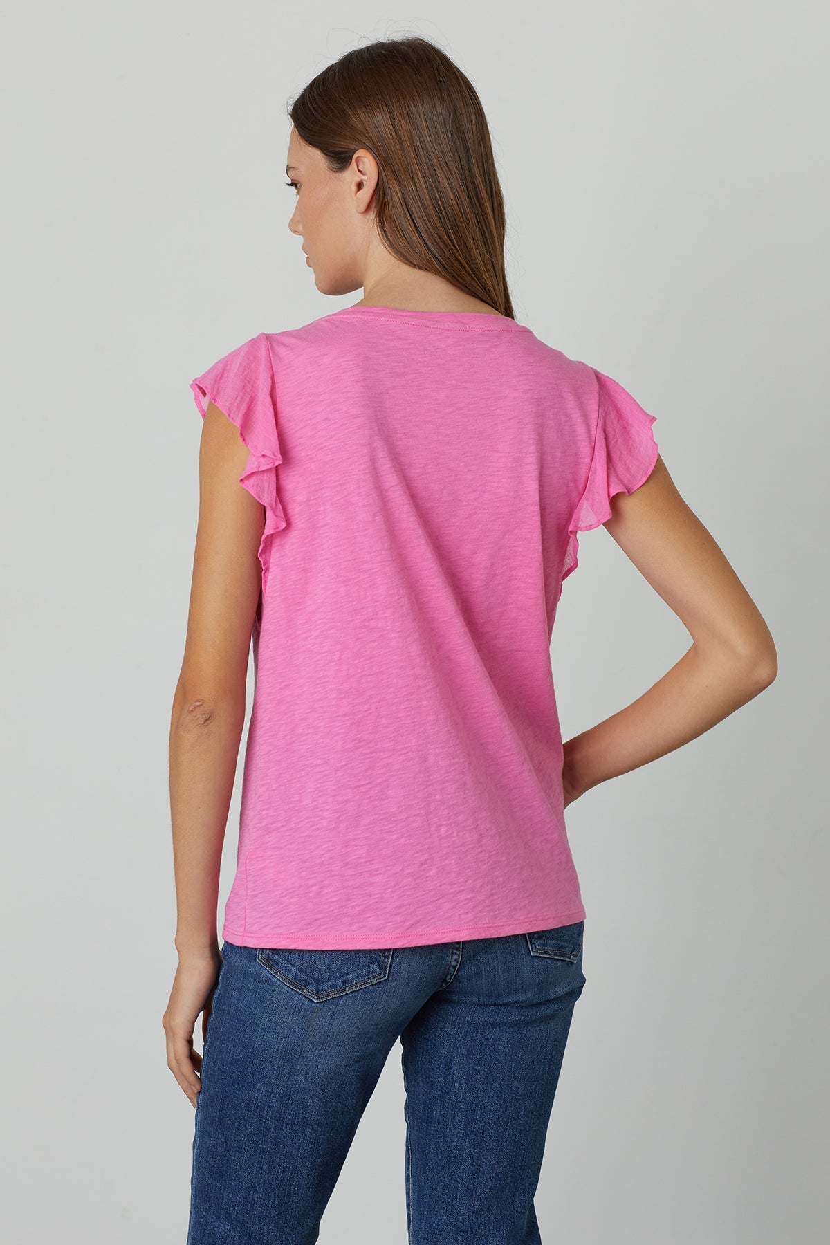 LUPITA RUFFLE TANK TOP - Velvet Staging 2.0