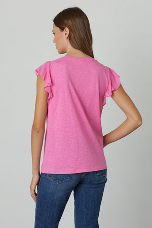 LUPITA RUFFLE TANK TOP - Velvet Staging 2.0