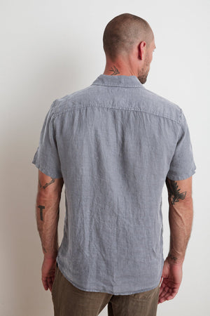 MACKIE LINEN BUTTON-UP SHIRT - Velvet Staging 2.0