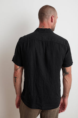 MACKIE LINEN BUTTON-UP SHIRT - Velvet Staging 2.0