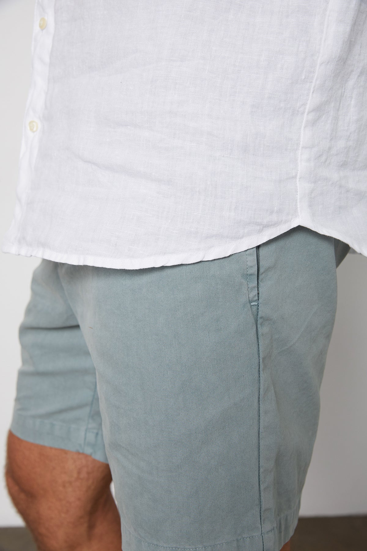 MACKIE LINEN BUTTON-UP SHIRT - Velvet Staging 2.0-26916241211588
