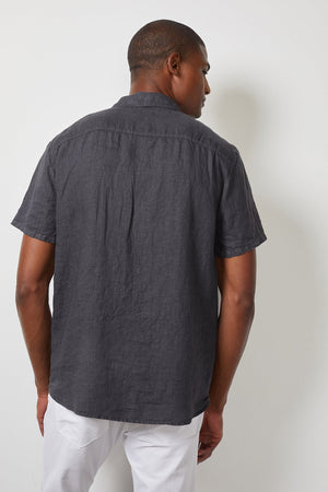 MACKIE LINEN BUTTON-UP SHIRT - Velvet Staging 2.0