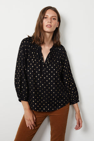 MAISEE PEASANT BLOUSE - Velvet Staging 2.0