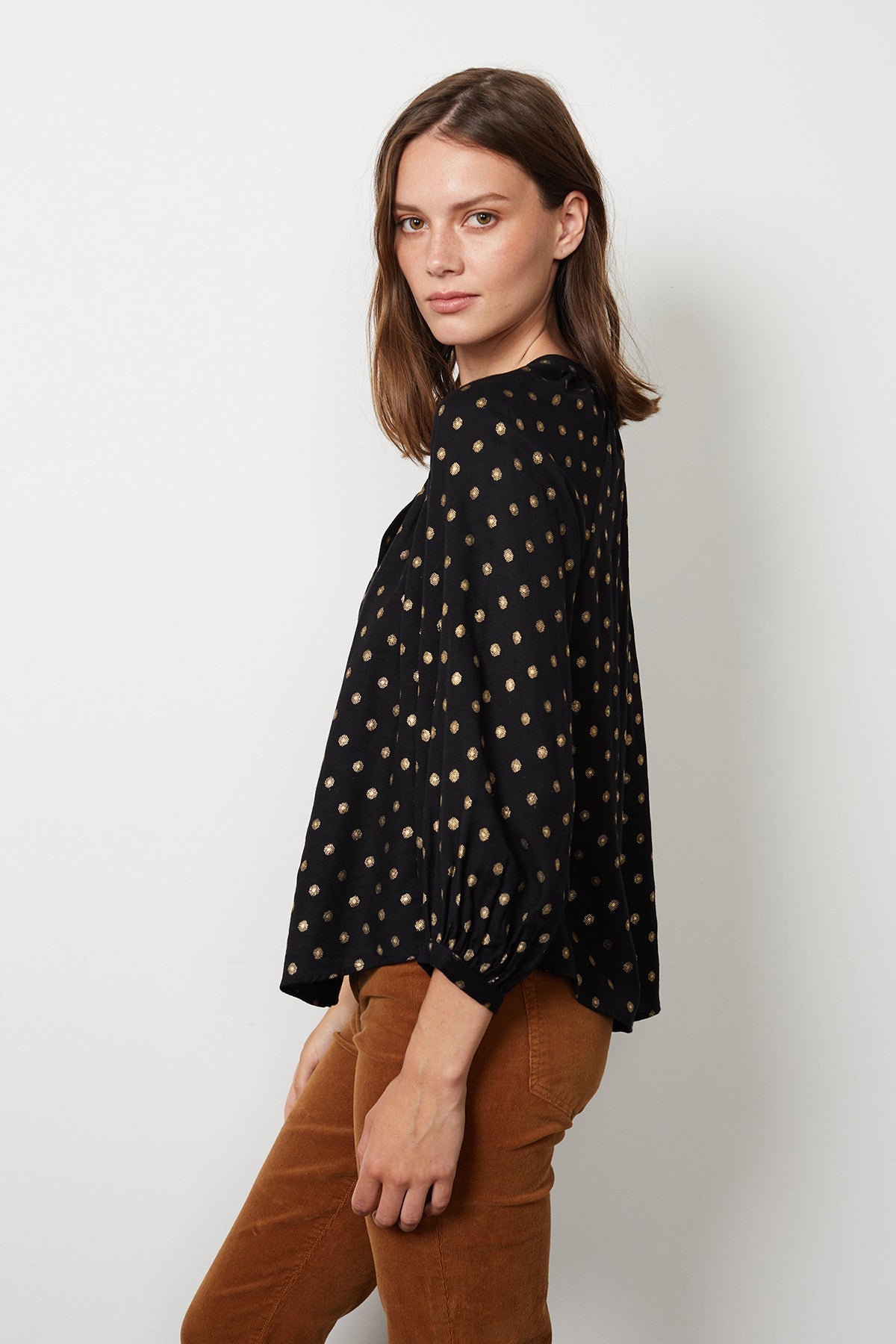 MAISEE PEASANT BLOUSE - Velvet Staging 2.0