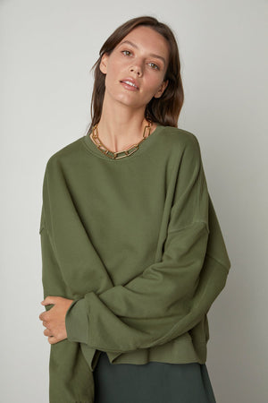 MARGOT OVERSIZED SWEATSHIRT - Velvet Staging 2.0