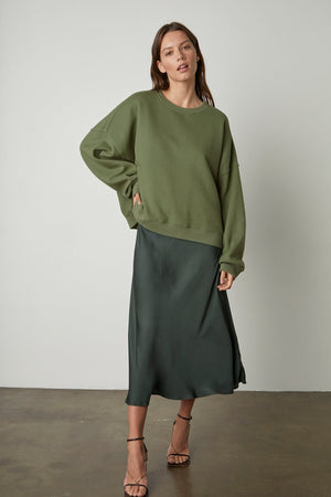 MARGOT OVERSIZED SWEATSHIRT - Velvet Staging 2.0