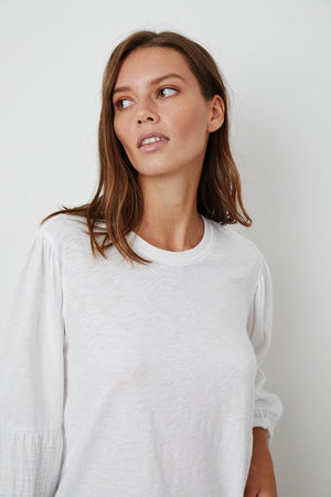 MARIEL PUFF SLEEVE TEE - Velvet Staging 2.0