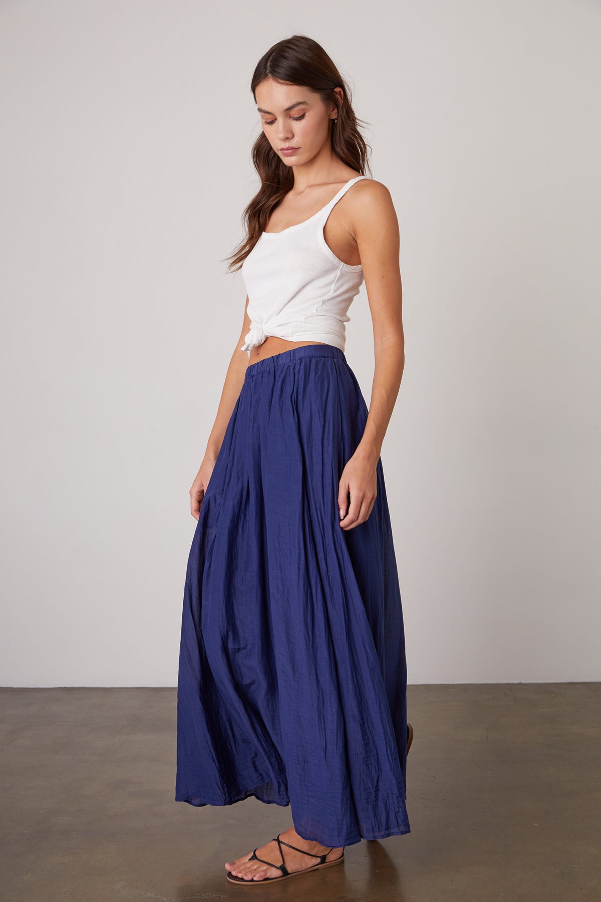 MARIELA MAXI SKIRT - Velvet Staging 2.0