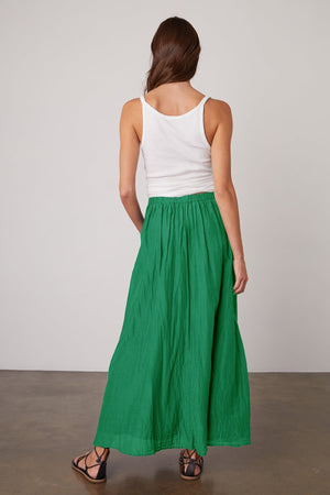 MARIELA MAXI SKIRT - Velvet Staging 2.0