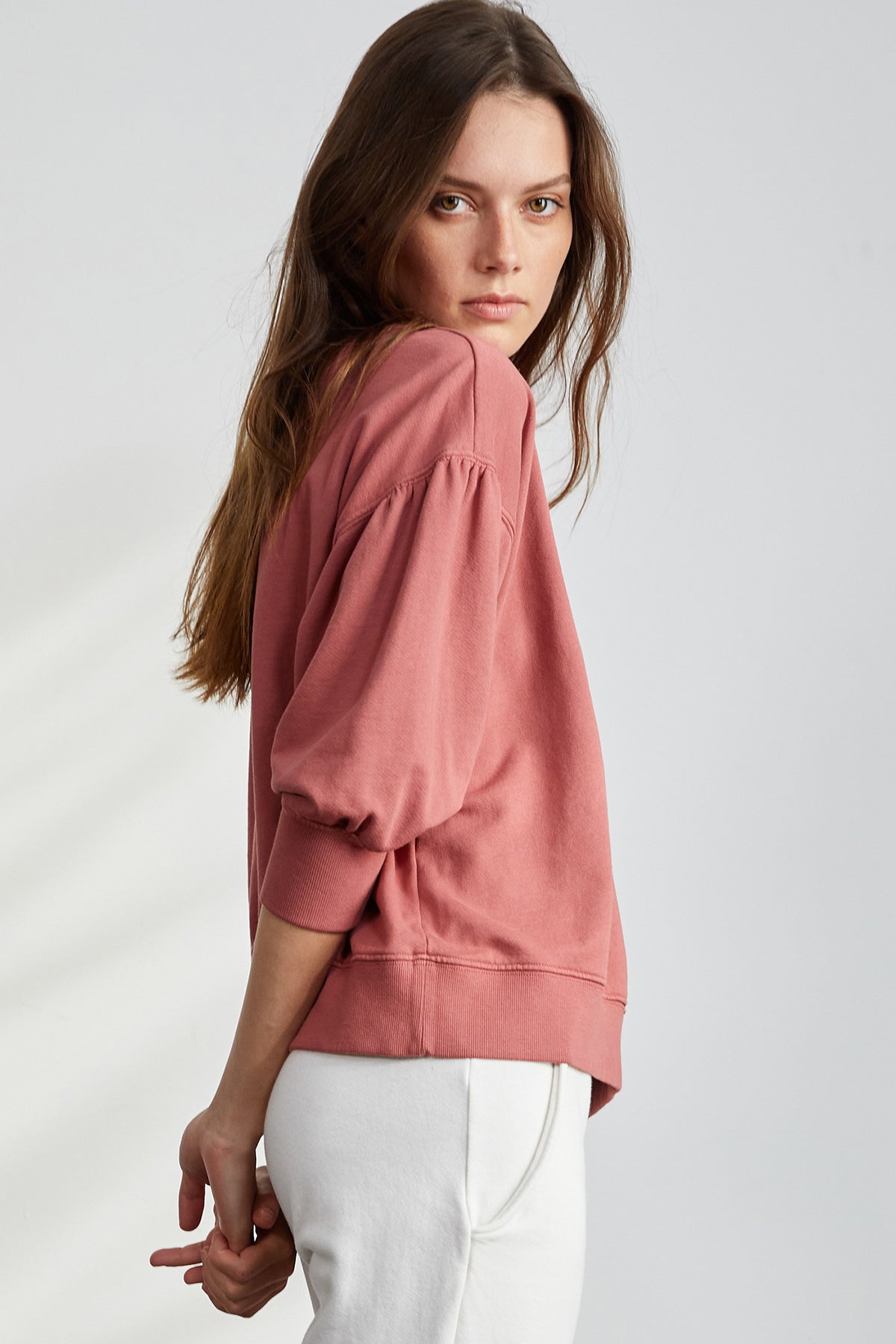 MAUREEN 3/4 SLEEVE SWEATSHIRT - Velvet Staging 2.0-26916252549316