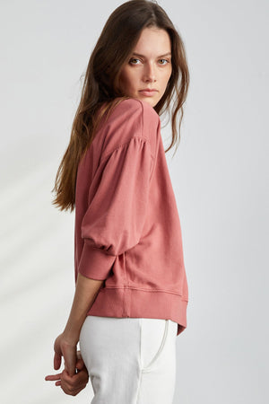 MAUREEN 3/4 SLEEVE SWEATSHIRT - Velvet Staging 2.0