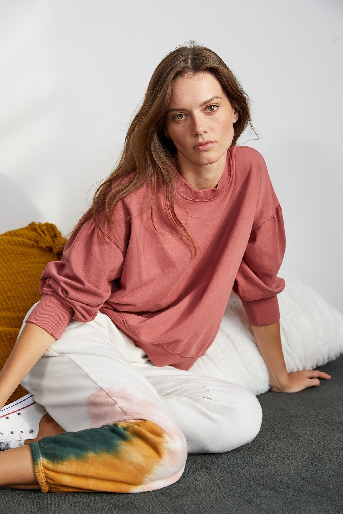 MAUREEN 3/4 SLEEVE SWEATSHIRT - Velvet Staging 2.0-26916252483780