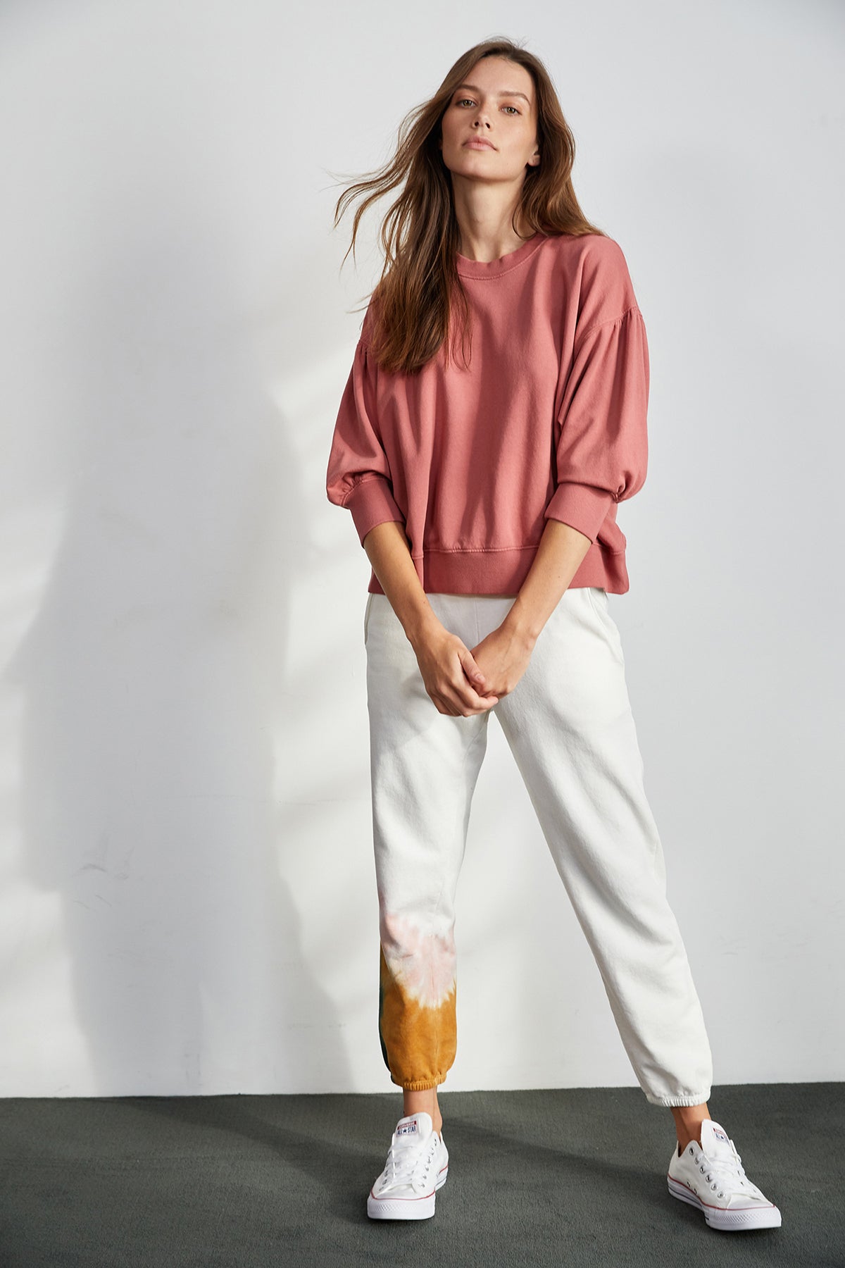 MAUREEN 3/4 SLEEVE SWEATSHIRT - Velvet Staging 2.0-26916252516548