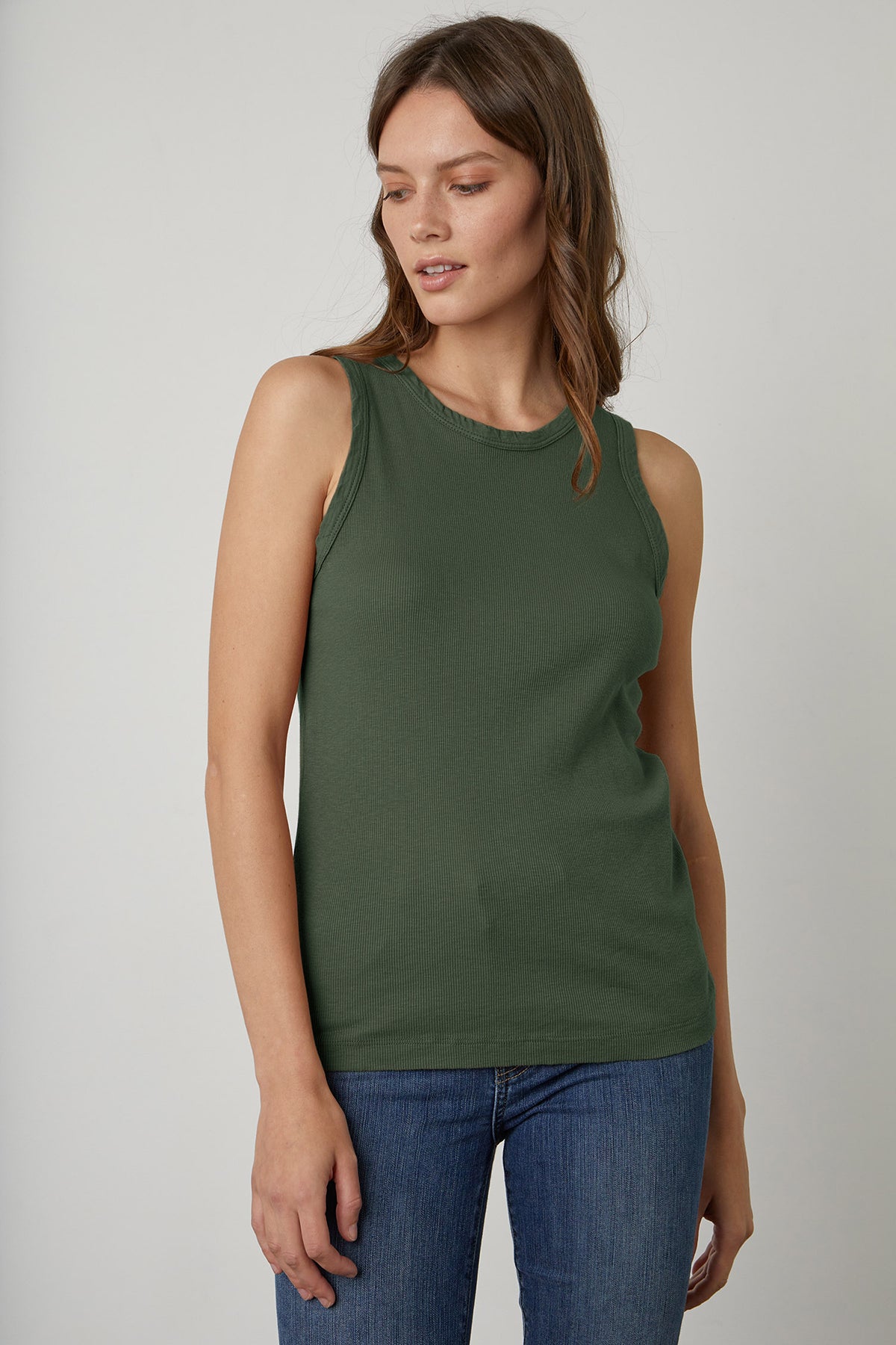 MAXIE RIBBED TANK TOP - Velvet Staging 2.0