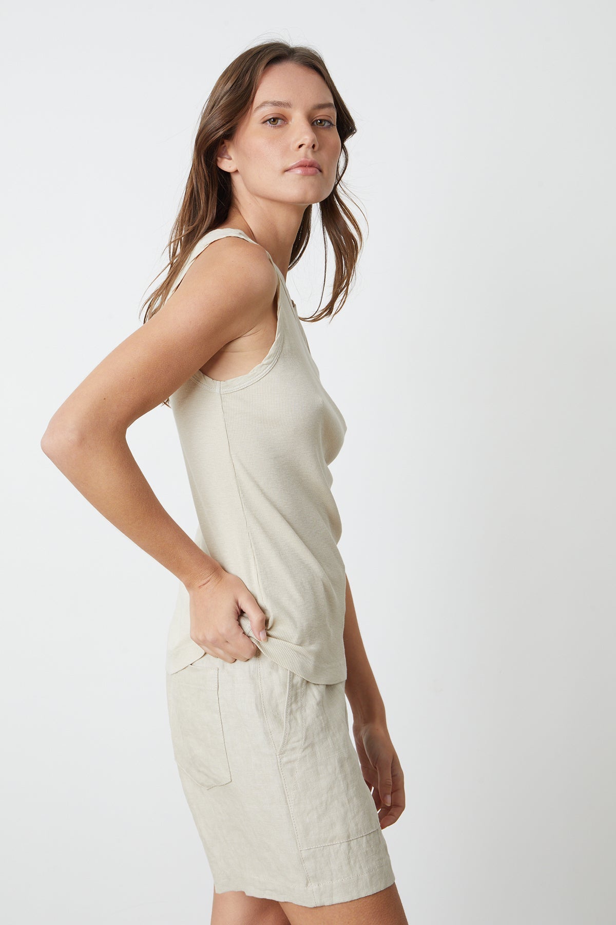 MAXIE RIBBED TANK TOP - Velvet Staging 2.0-27198282039492