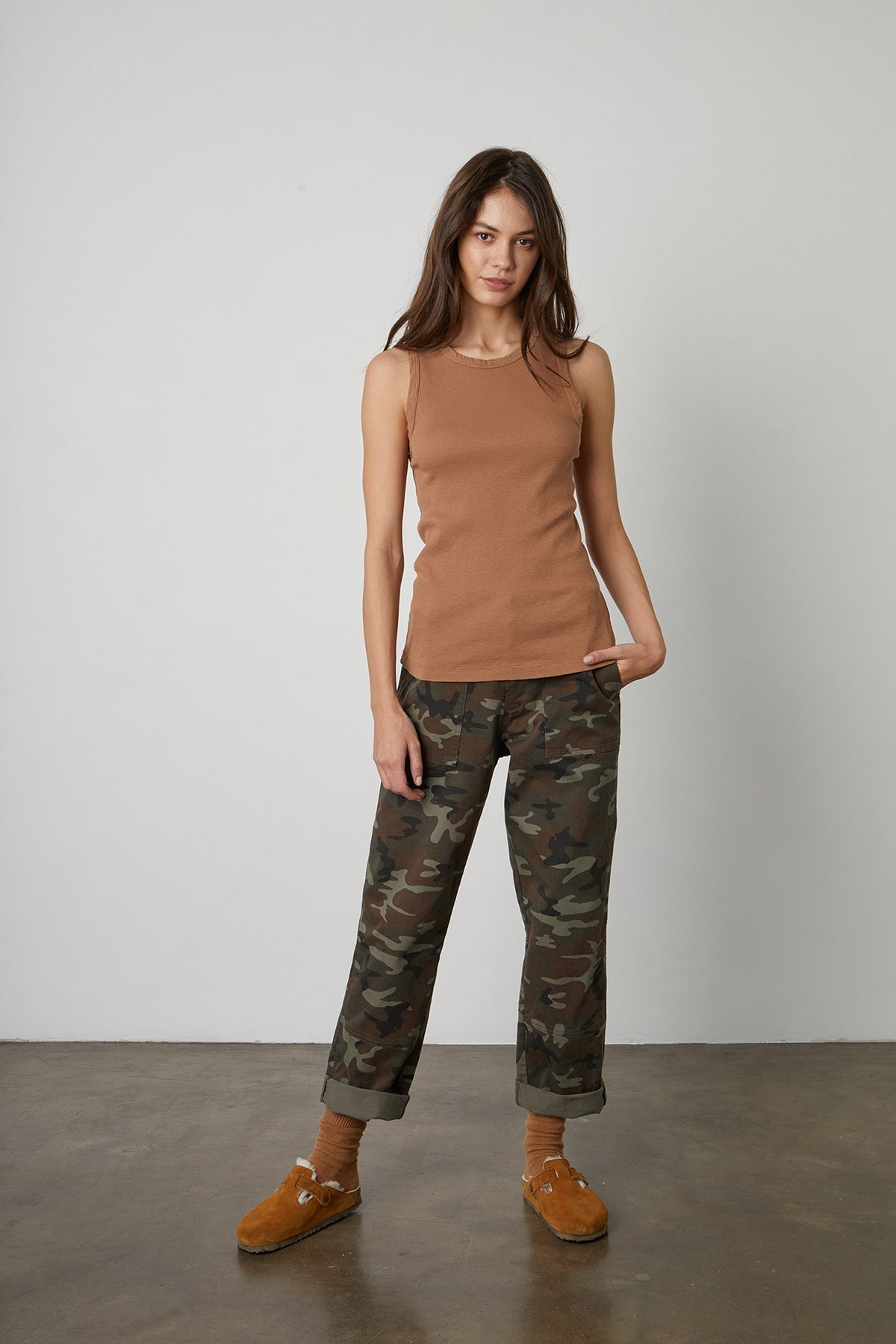 MAXIE RIBBED TANK TOP - Velvet Staging 2.0-26916256284868