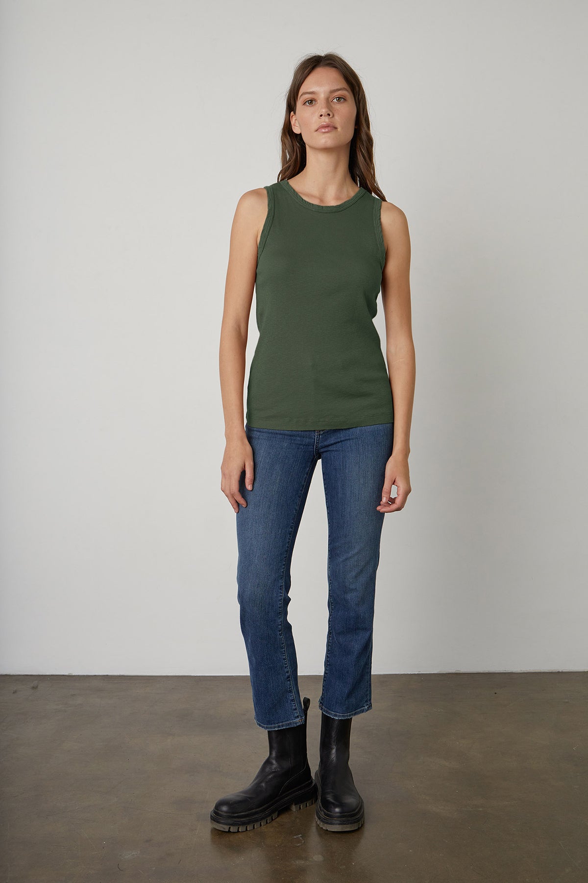 MAXIE RIBBED TANK TOP - Velvet Staging 2.0