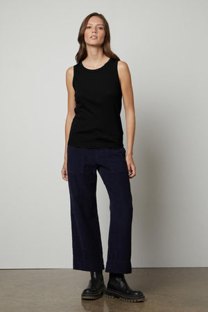 MAXIE RIBBED TANK TOP - Velvet Staging 2.0