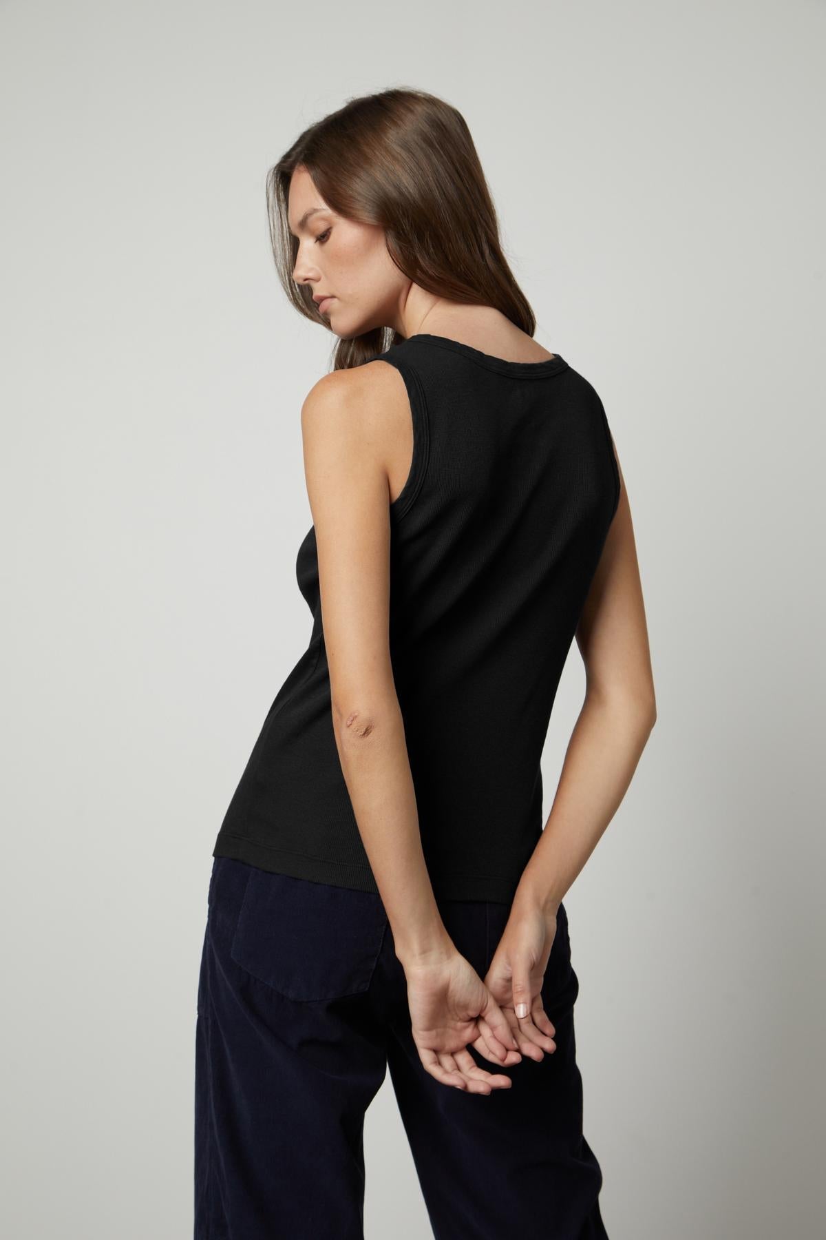 MAXIE RIBBED TANK TOP - Velvet Staging 2.0
